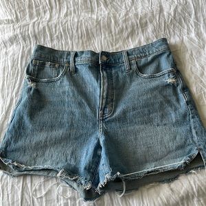 Madewell Perfect Vintage Denim Short - 4 inch